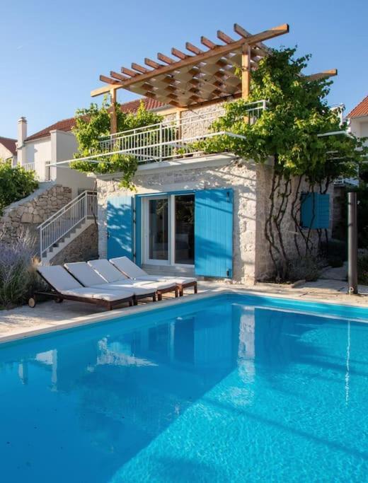 Вилла Stone House Kula Milica Mala Cista Экстерьер фото